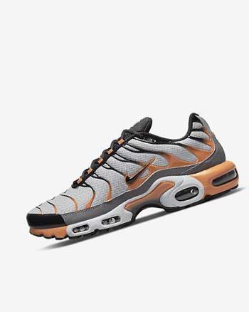 Nike Air Max Plus Grises Grises Amarillos Oscuro Negros | MX 2990
